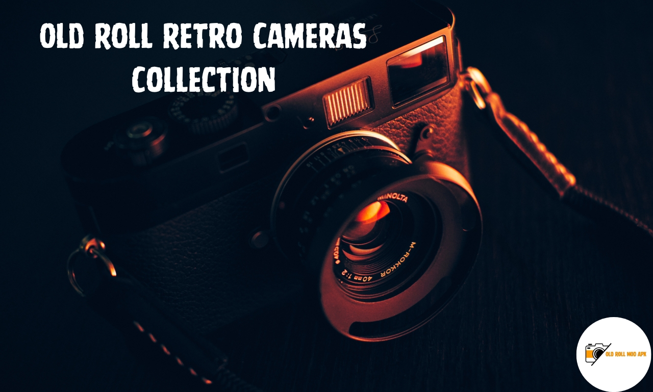Old Roll Retro Cameras Collection